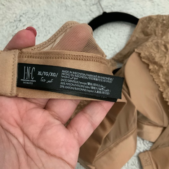 NWT INC International Concepts intimates bralette - taupe dream - Picture 8 of 10